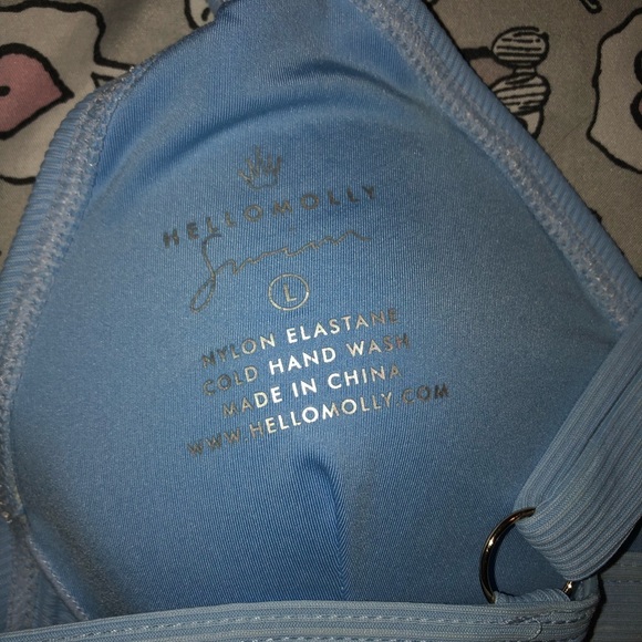Hello Molly Swim Top Large - Picture 3 of 5